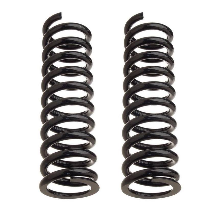 Mercedes Coil Spring Set Rear Driver and Passenger Side (without